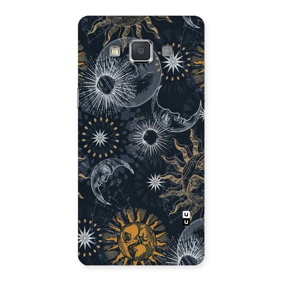 Moon And Sun Back Case for Galaxy Grand Max