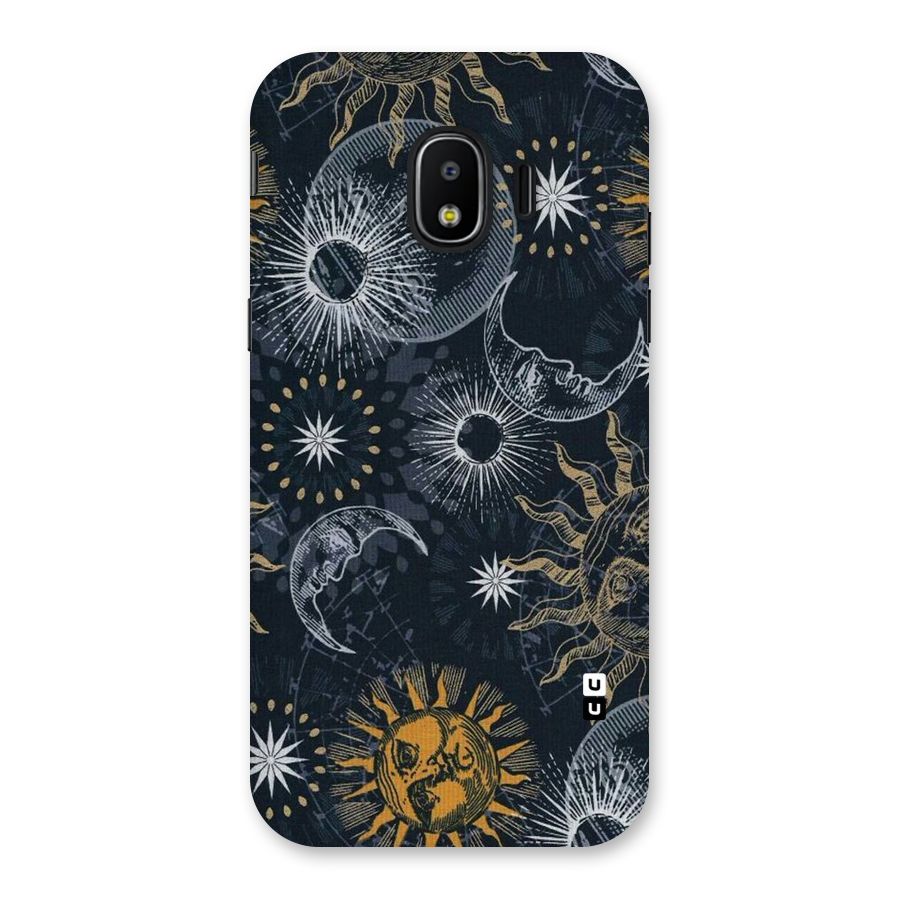 Moon And Sun Back Case for Galaxy J2 Pro 2018