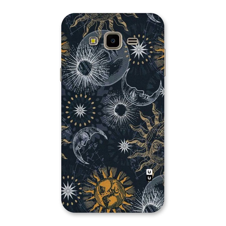 Moon And Sun Back Case for Galaxy J7 Nxt