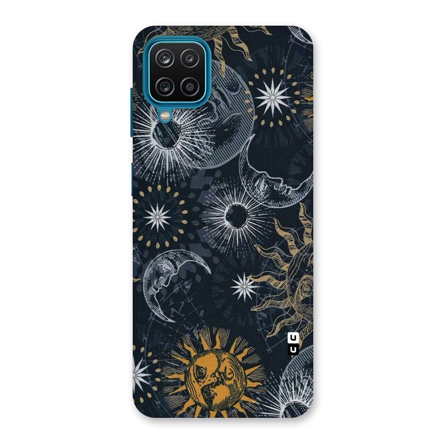 Moon And Sun Back Case for Galaxy M12