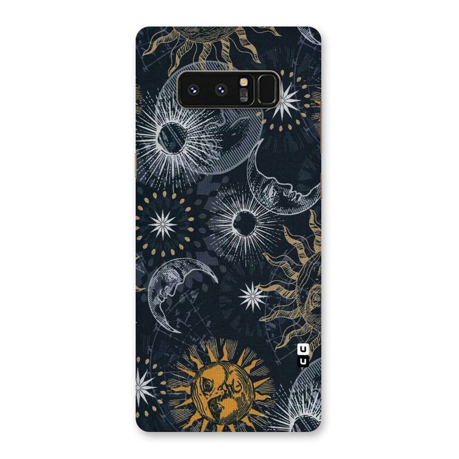 Moon And Sun Back Case for Galaxy Note 8