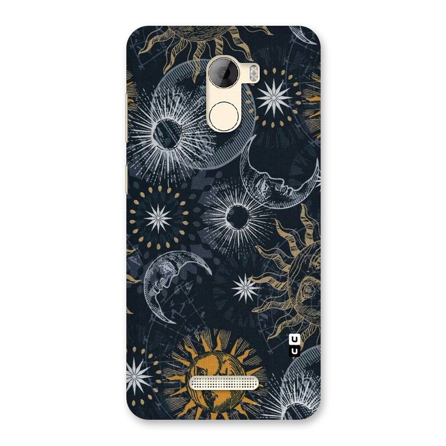 Moon And Sun Back Case for Gionee A1 LIte