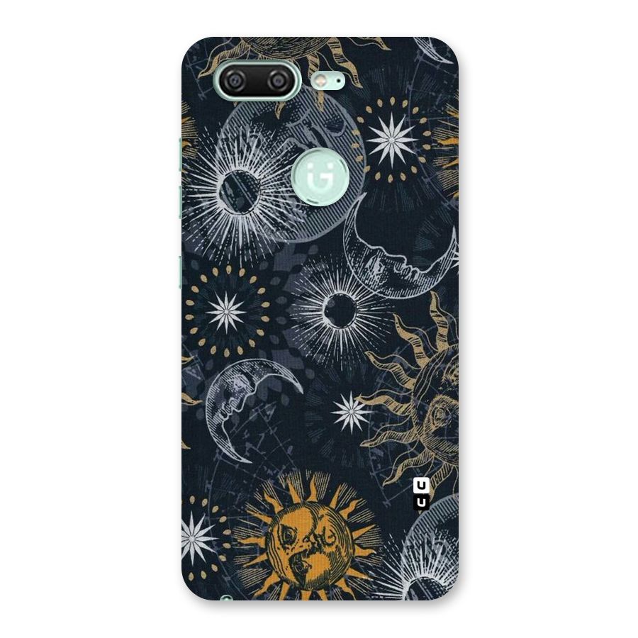 Moon And Sun Back Case for Gionee S10