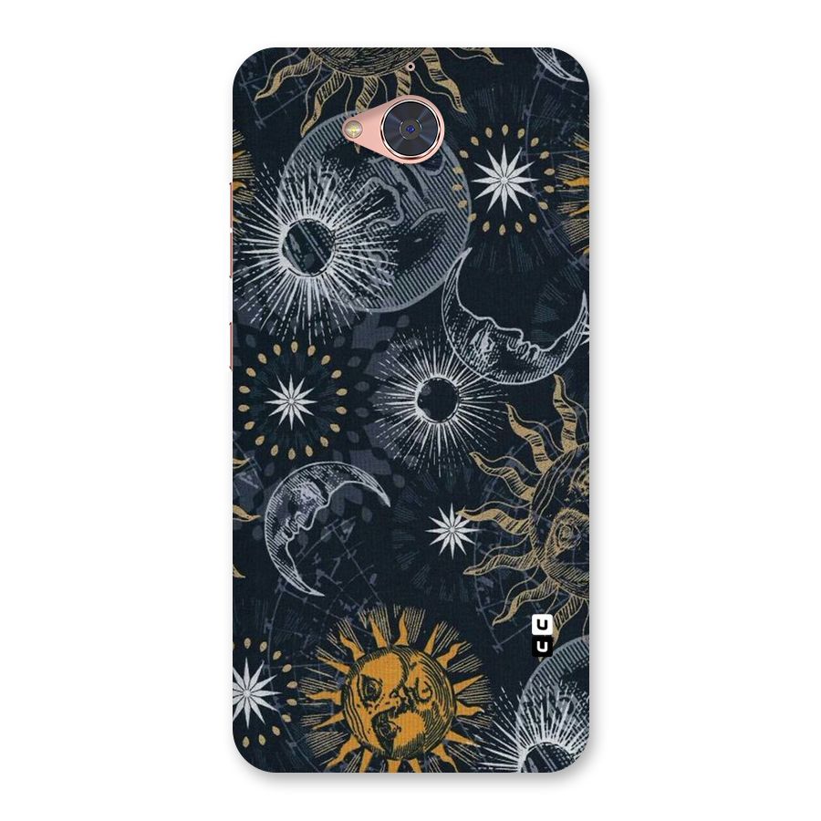 Moon And Sun Back Case for Gionee S6 Pro