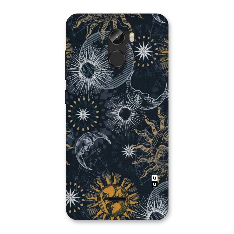 Moon And Sun Back Case for Gionee X1