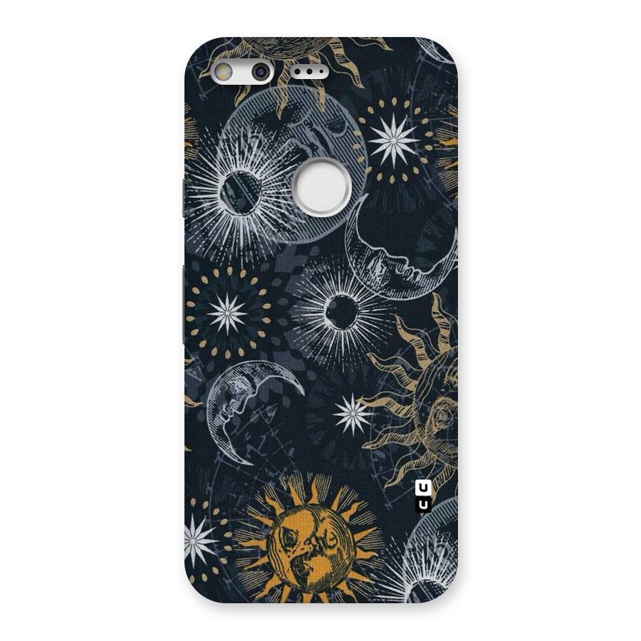 Moon And Sun Back Case for Google Pixel