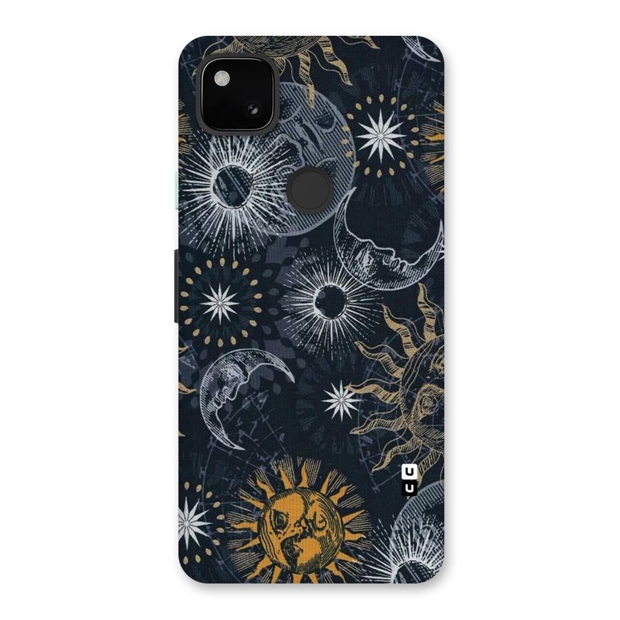 Moon And Sun Back Case for Google Pixel 4a