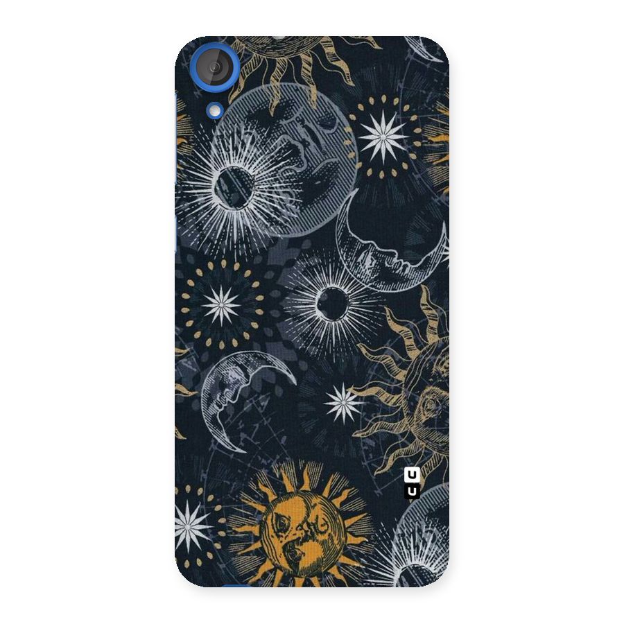 Moon And Sun Back Case for HTC Desire 820
