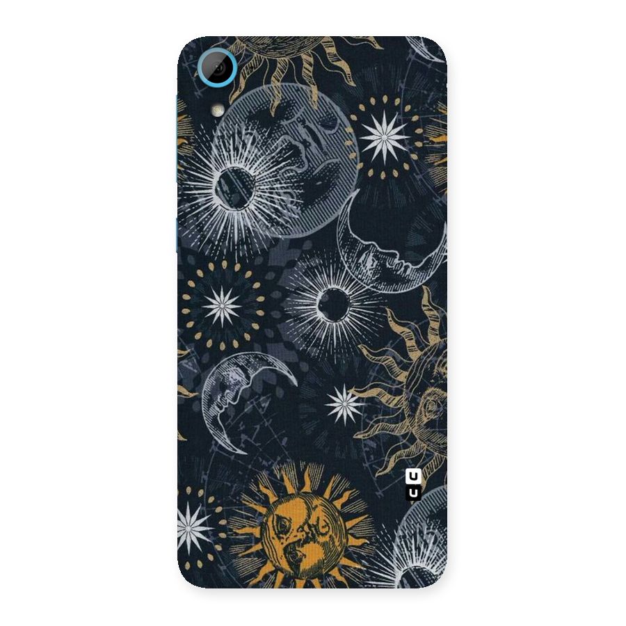 Moon And Sun Back Case for HTC Desire 826