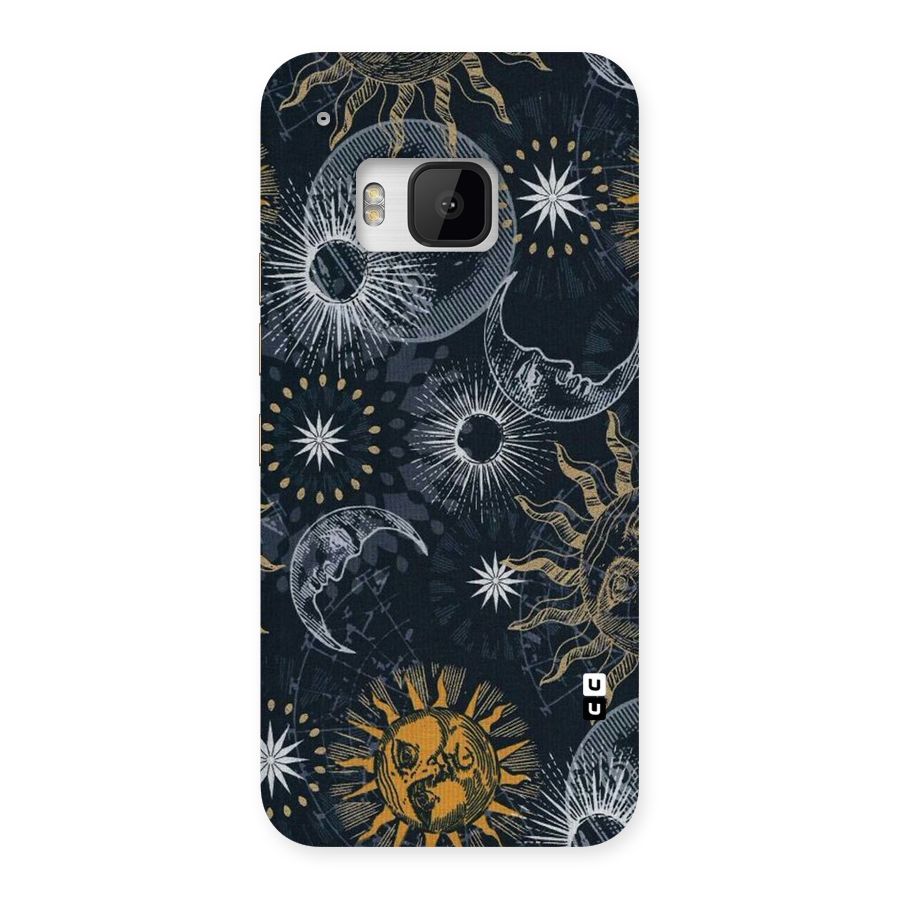 Moon And Sun Back Case for HTC One M9