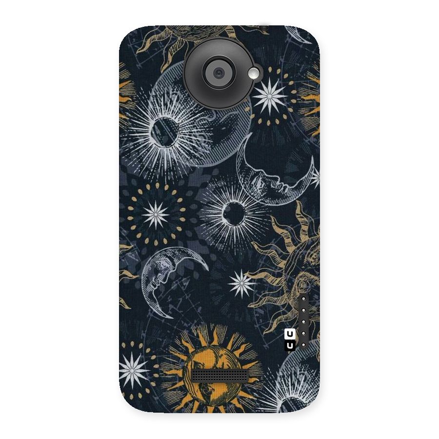Moon And Sun Back Case for HTC One X
