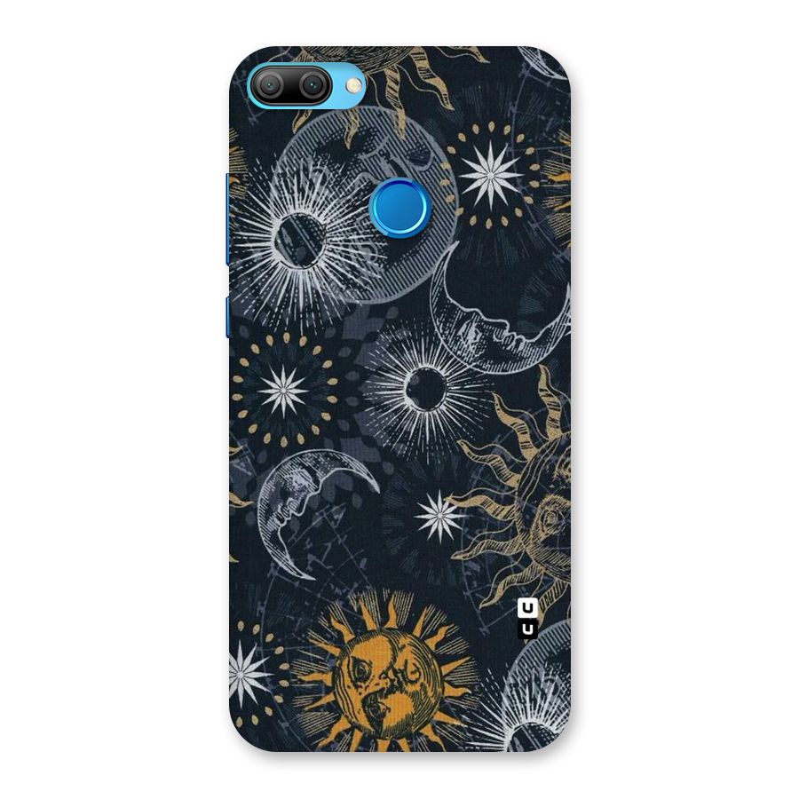 Moon And Sun Back Case for Honor 9N