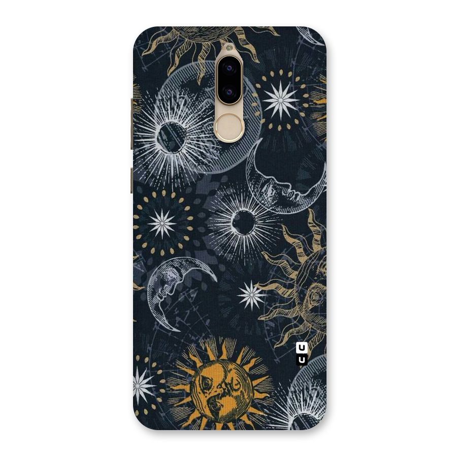 Moon And Sun Back Case for Honor 9i