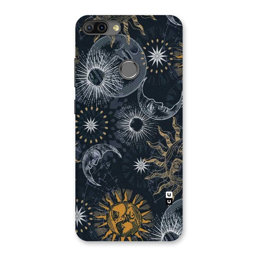 Moon And Sun Back Case for Infinix Hot 6 Pro