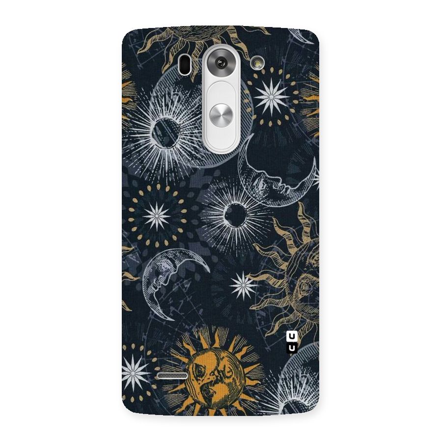 Moon And Sun Back Case for LG G3 Mini