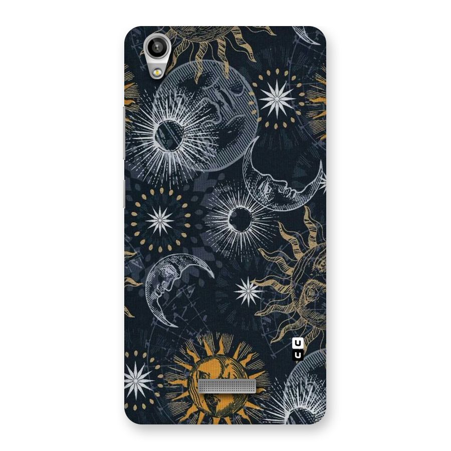 Moon And Sun Back Case for Lava-Pixel-V1