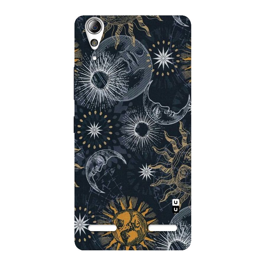 Moon And Sun Back Case for Lenovo A6000