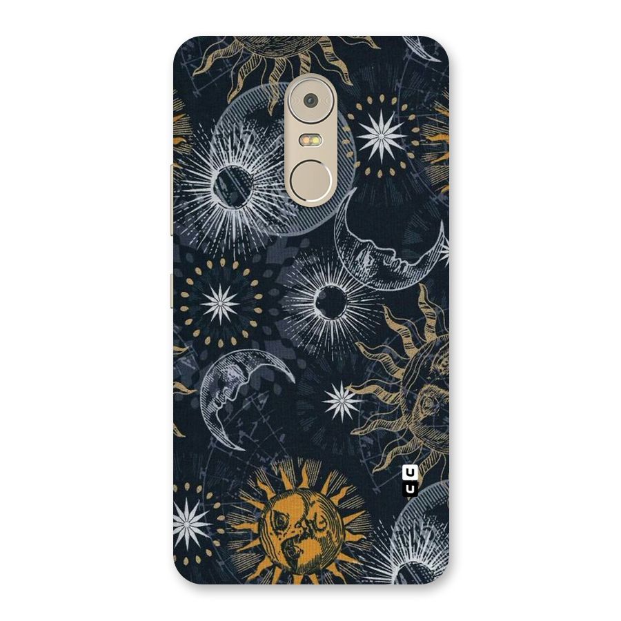 Moon And Sun Back Case for Lenovo K6 Note