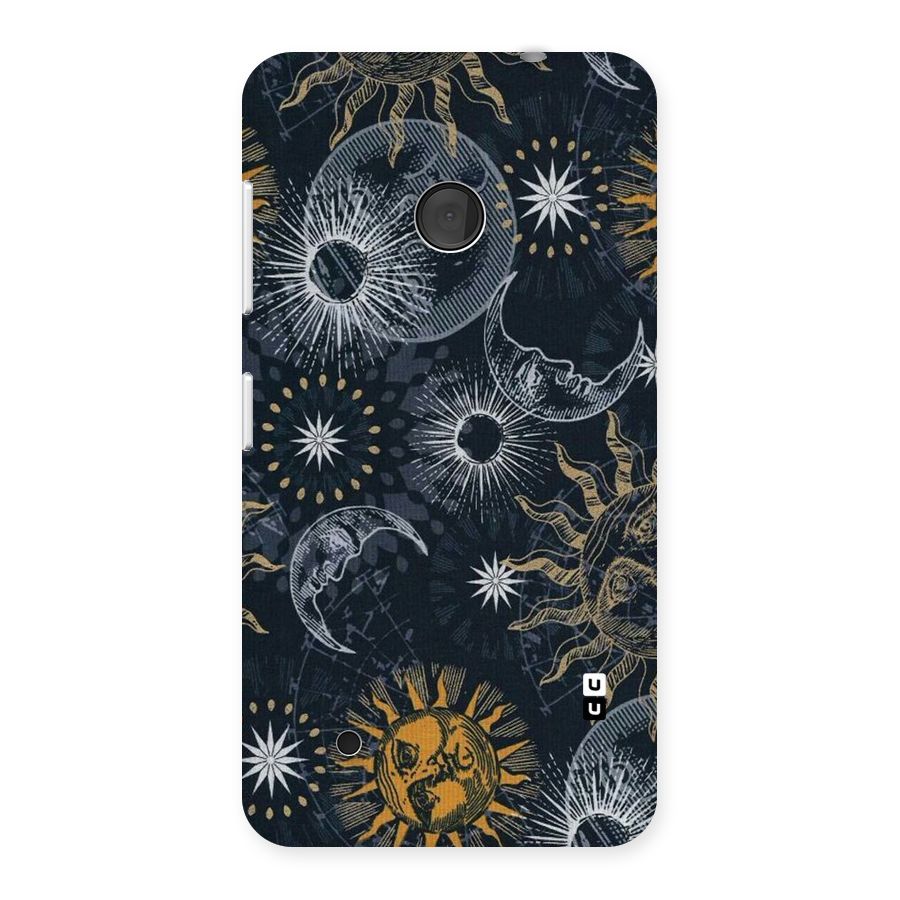 Moon And Sun Back Case for Lumia 530