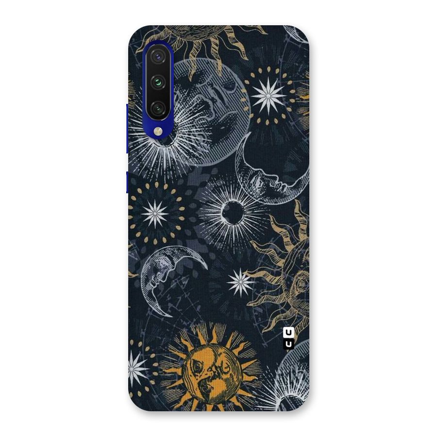 Moon And Sun Back Case for Mi A3