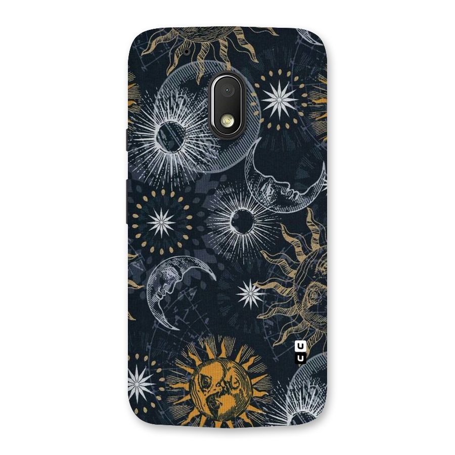 Moon And Sun Back Case for Moto G4 Play