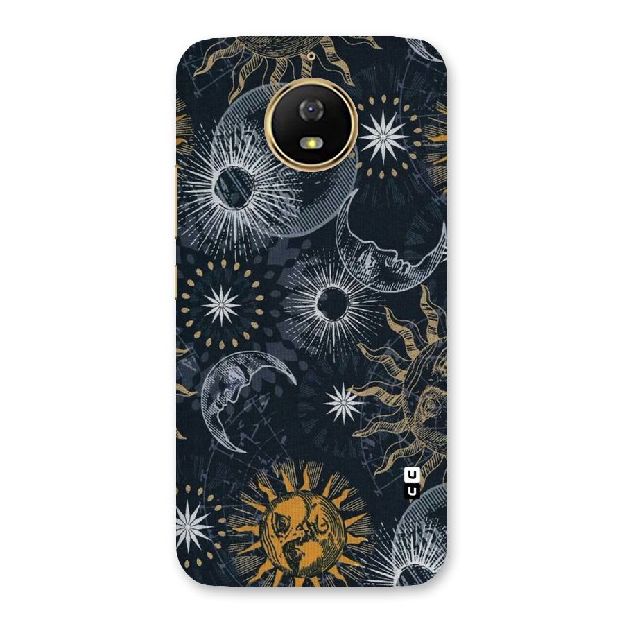 Moon And Sun Back Case for Moto G5s
