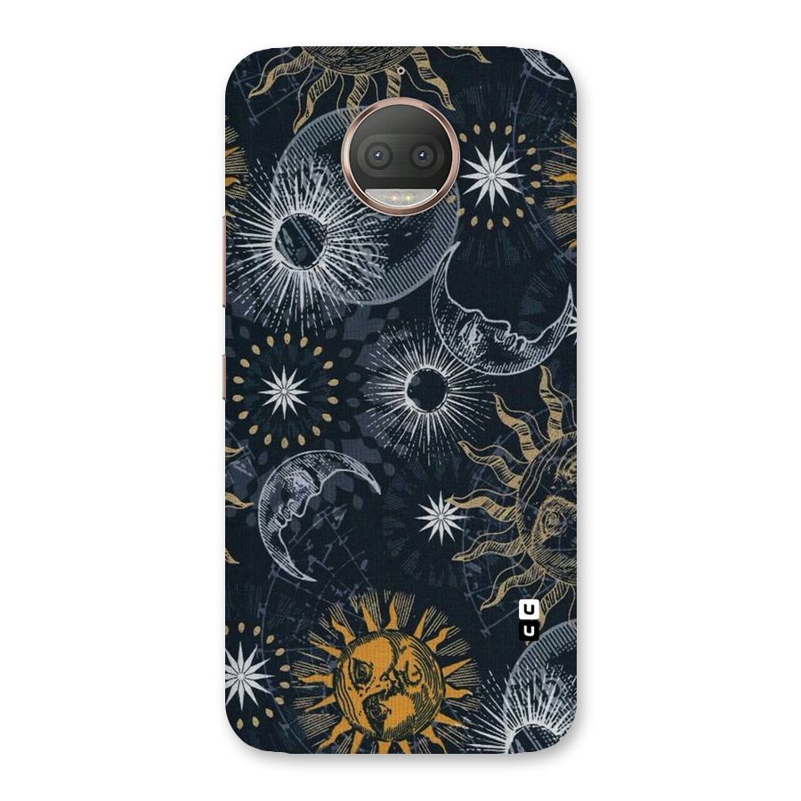Moon And Sun Back Case for Moto G5s Plus