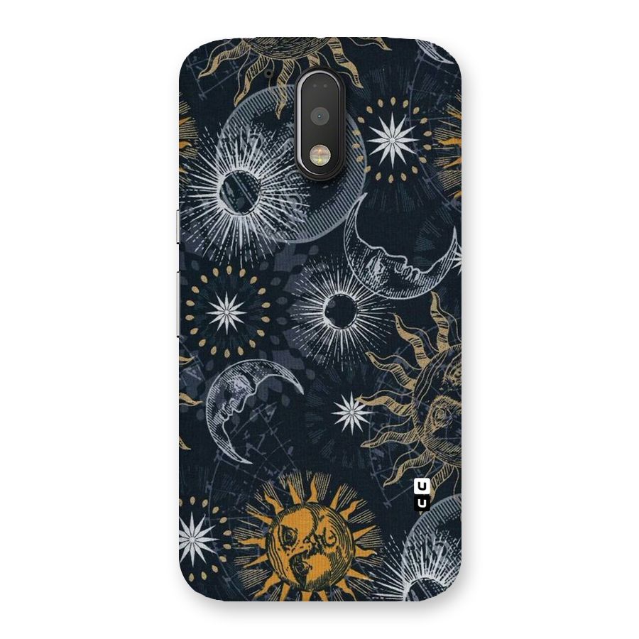 Moon And Sun Back Case for Motorola Moto G4 Plus