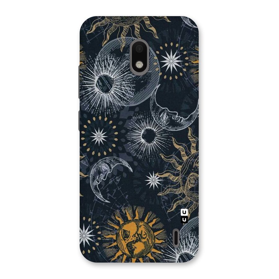 Moon And Sun Back Case for Nokia 2.2