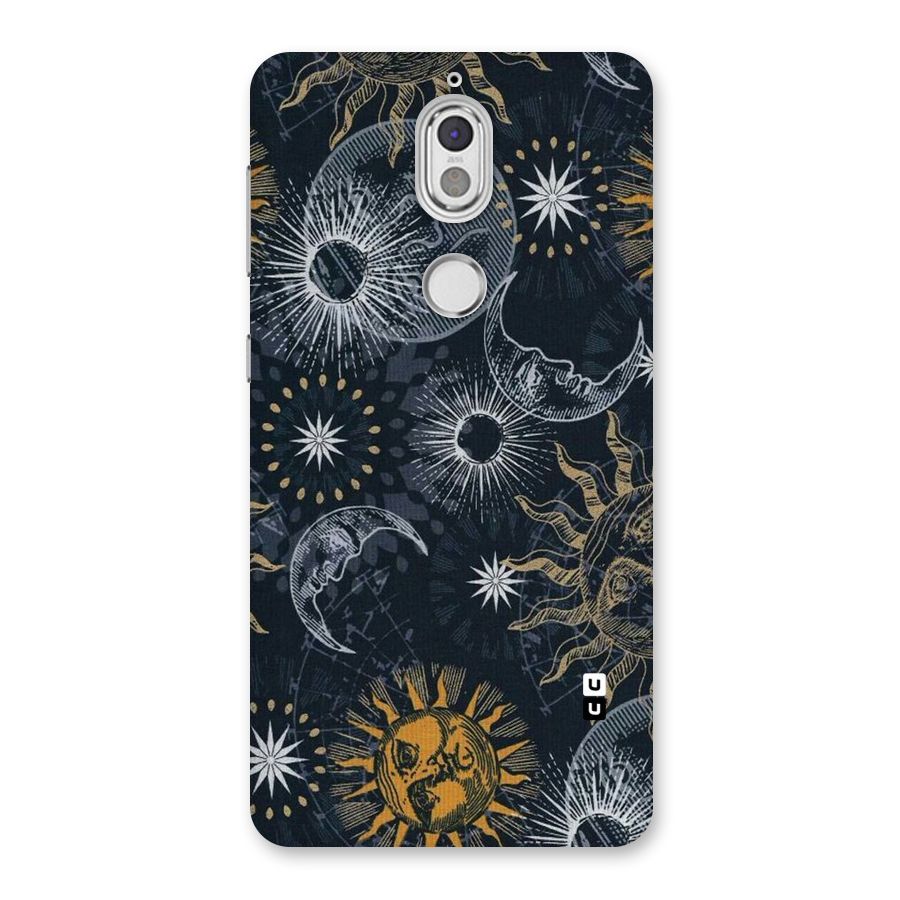 Moon And Sun Back Case for Nokia 7
