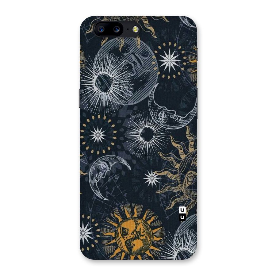 Moon And Sun Back Case for OnePlus 5
