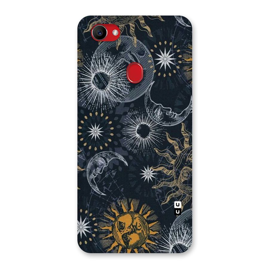 Moon And Sun Back Case for Oppo F7