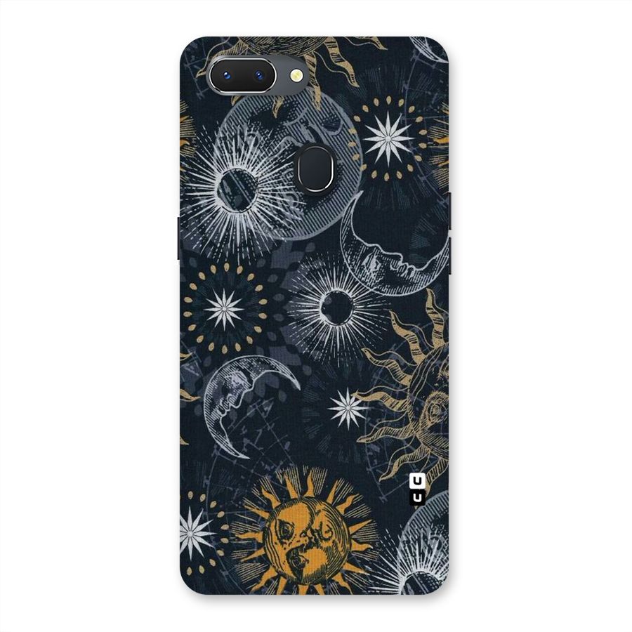 Moon And Sun Back Case for Oppo Realme 2