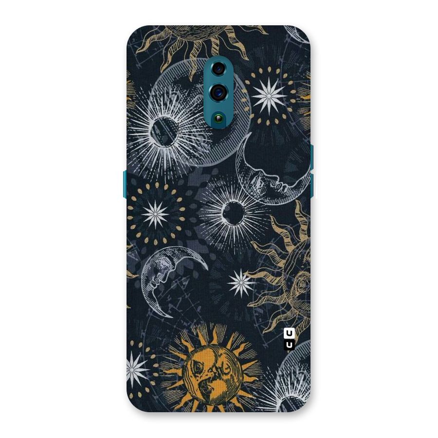 Moon And Sun Back Case for Oppo Reno