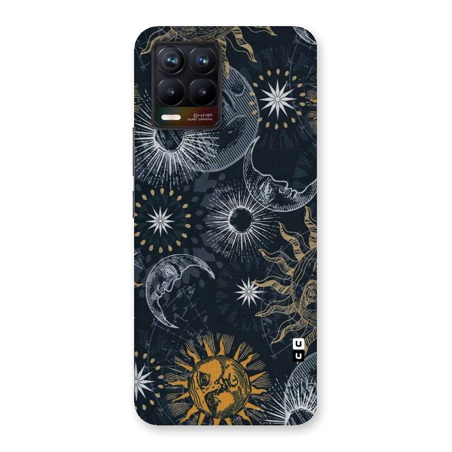 Moon And Sun Back Case for Realme 8
