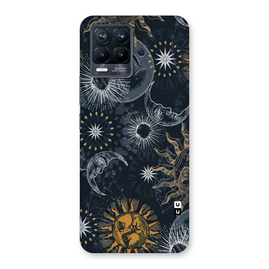 Moon And Sun Back Case for Realme 8 Pro