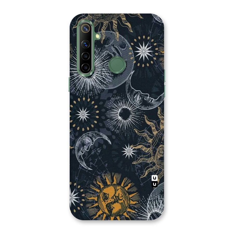 Moon And Sun Back Case for Realme Narzo 10