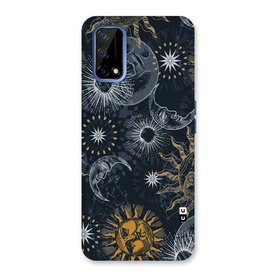 Moon And Sun Back Case for Realme Narzo 30 Pro