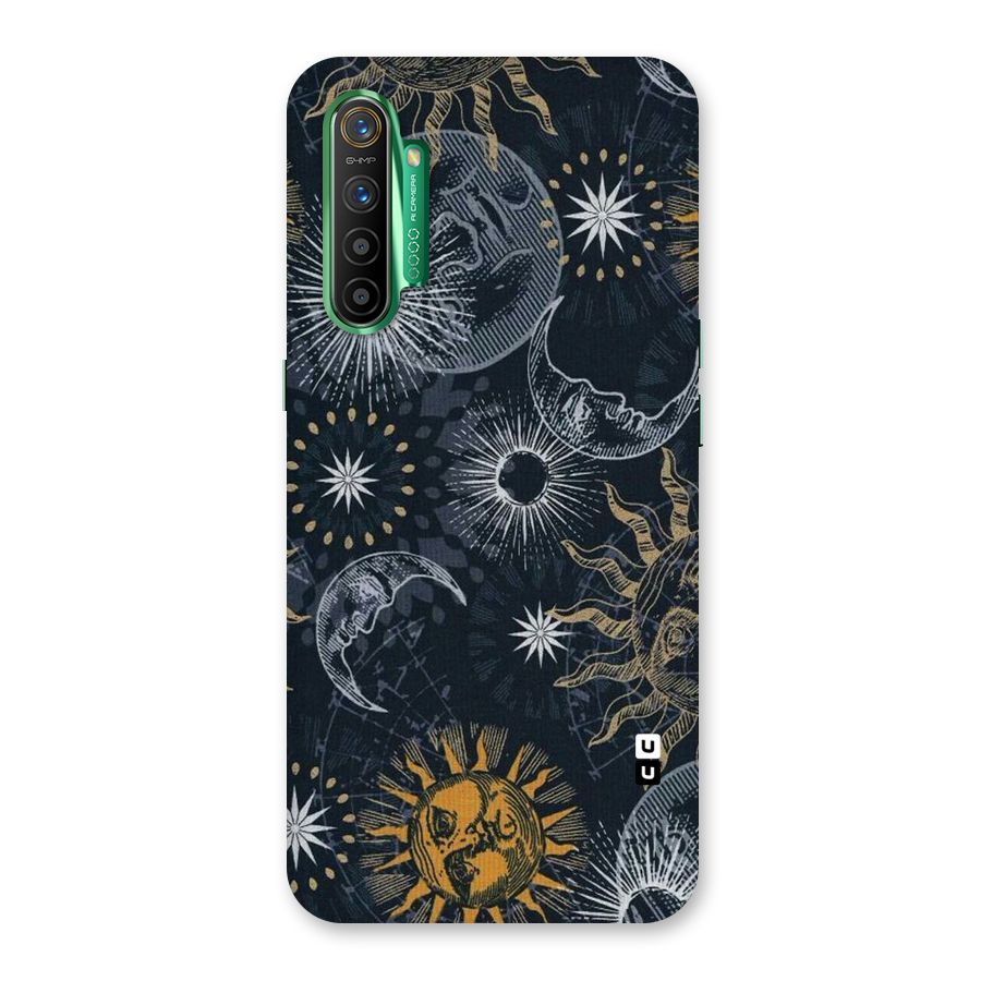 Moon And Sun Back Case for Realme X2