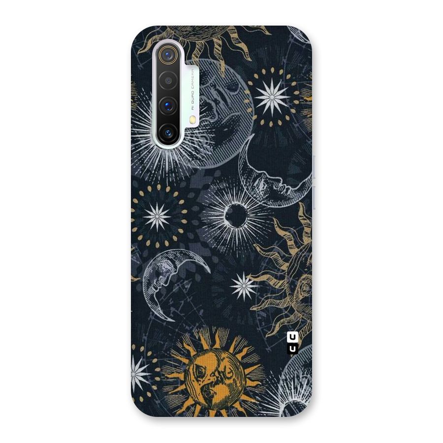 Moon And Sun Back Case for Realme X3