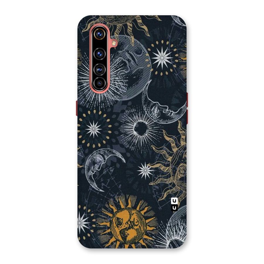 Moon And Sun Back Case for Realme X50 Pro