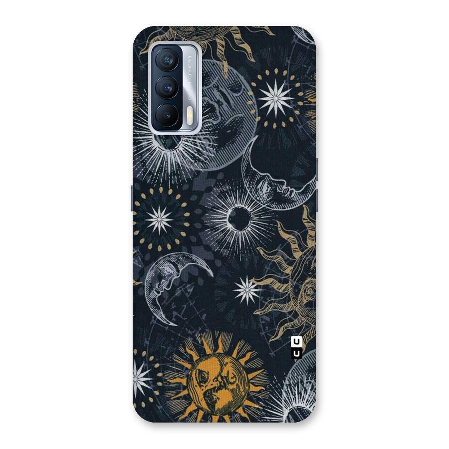 Moon And Sun Back Case for Realme X7