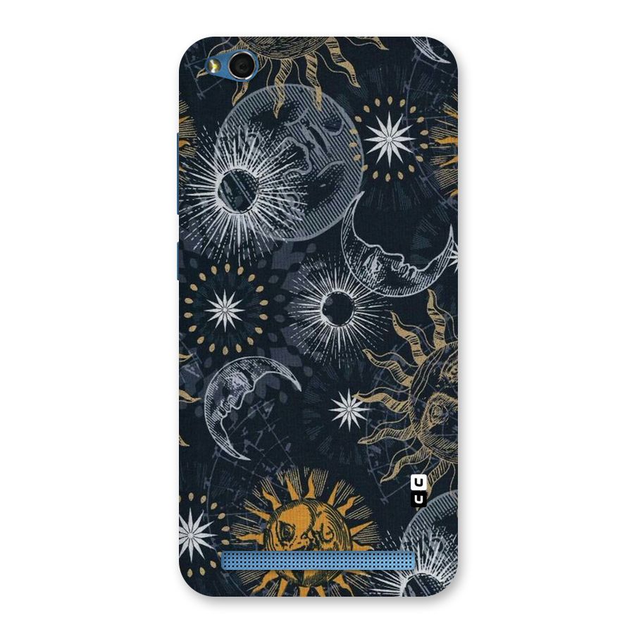 Moon And Sun Back Case for Redmi 5A