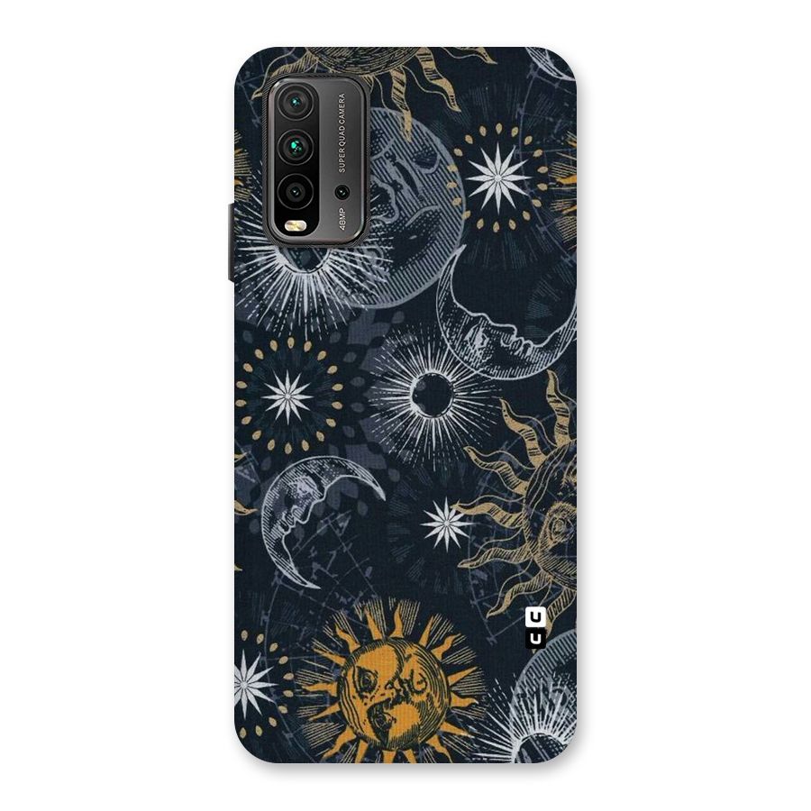 Moon And Sun Back Case for Redmi 9 Power