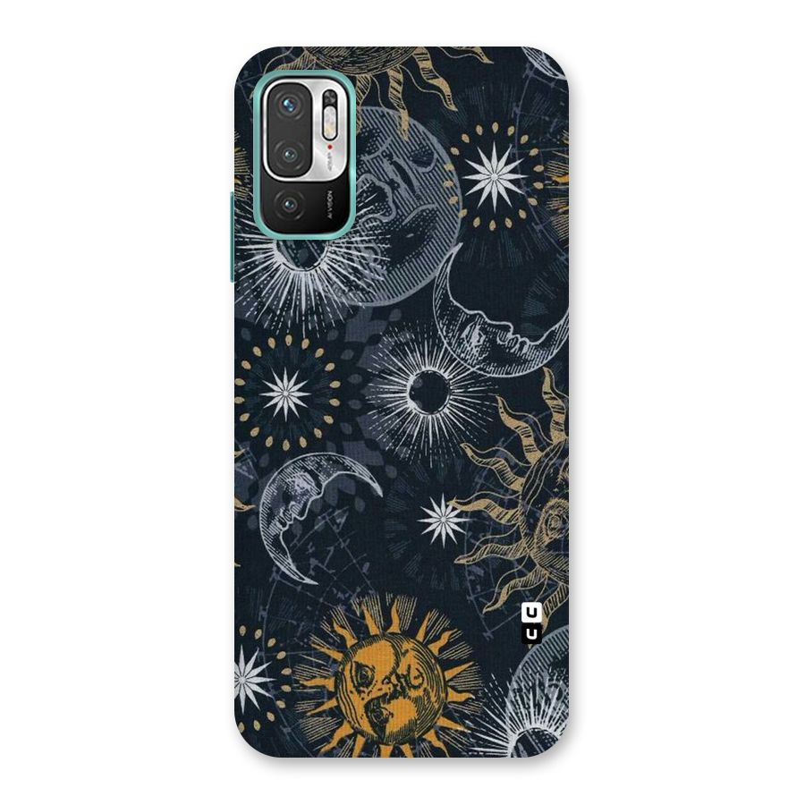 Moon And Sun Back Case for Redmi Note 10T 5G