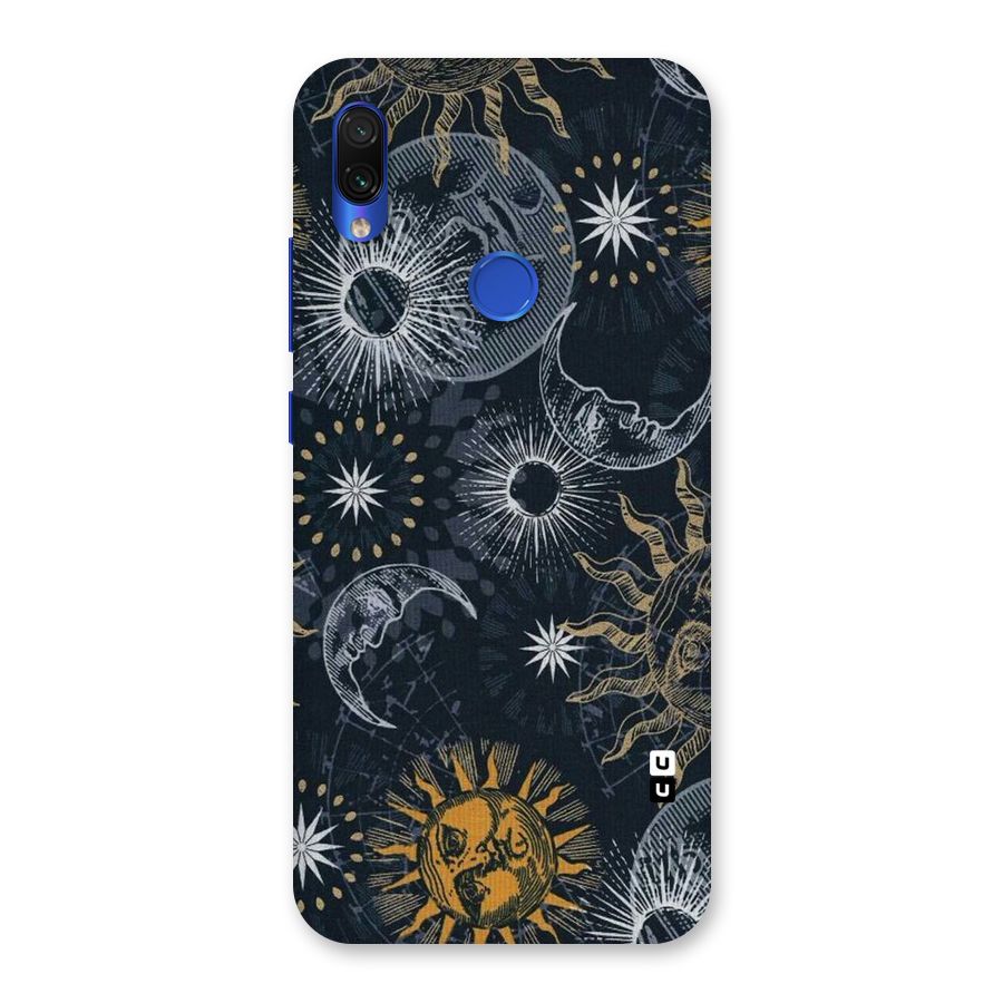 Moon And Sun Back Case for Redmi Note 7S