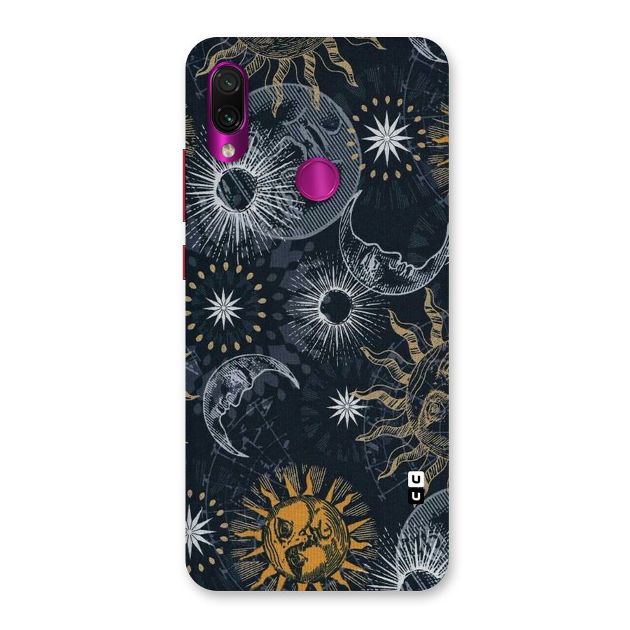 Moon And Sun Back Case for Redmi Note 7 Pro