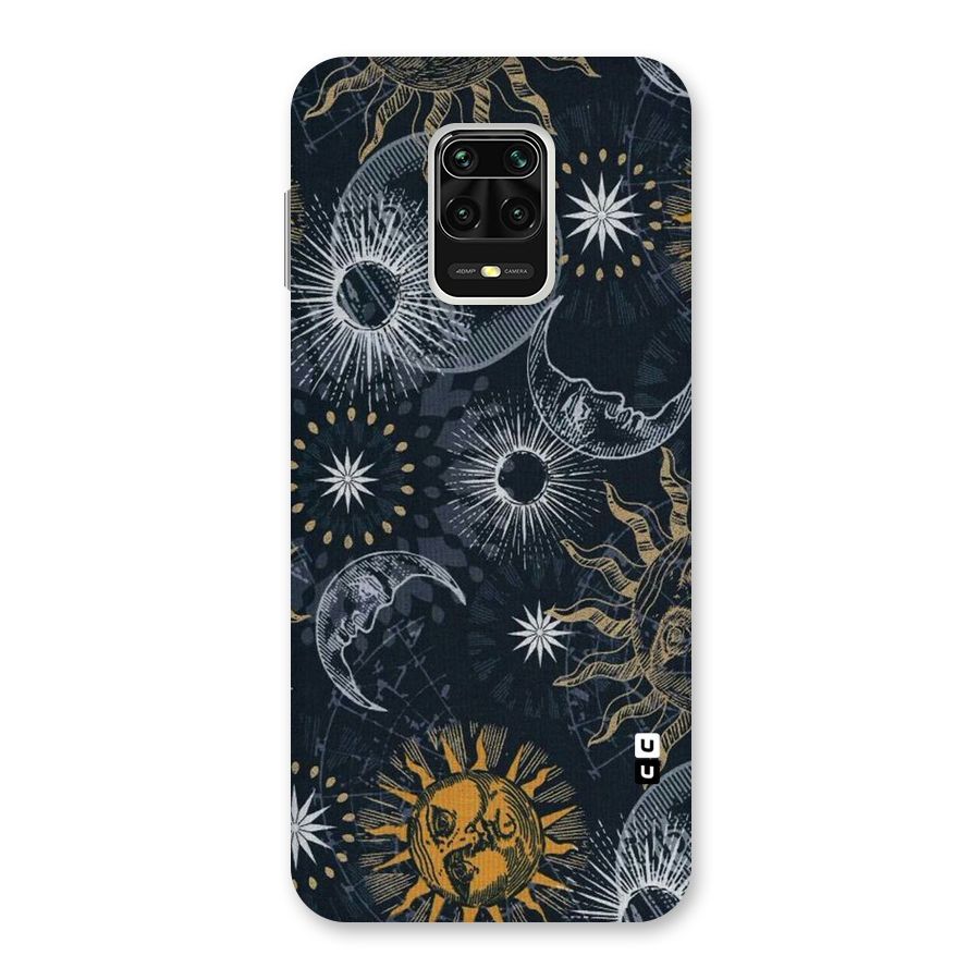 Moon And Sun Back Case for Redmi Note 9 Pro