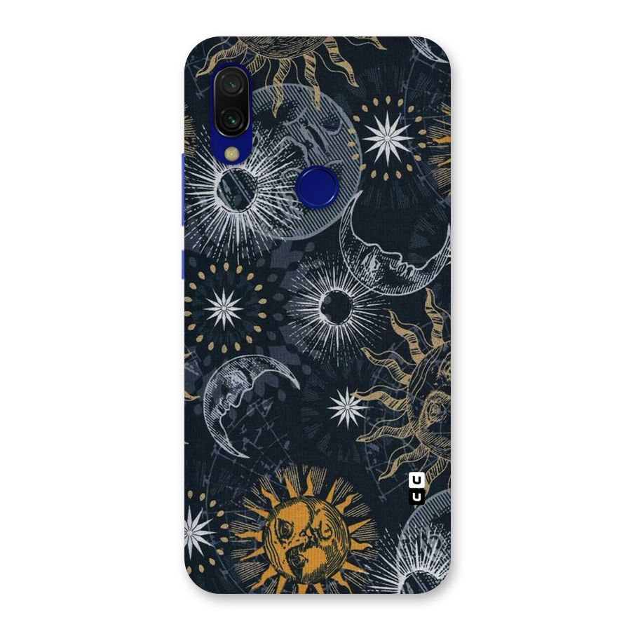 Moon And Sun Back Case for Redmi Y3