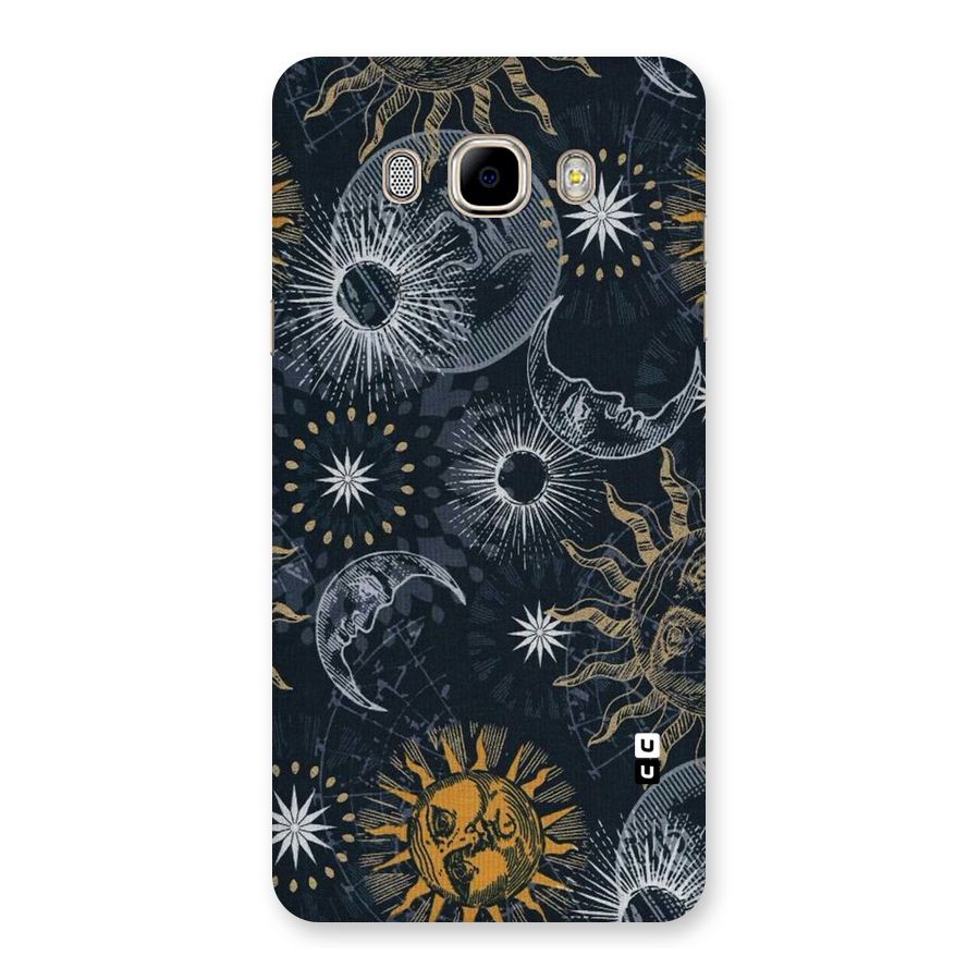 Moon And Sun Back Case for Samsung Galaxy J7 2016